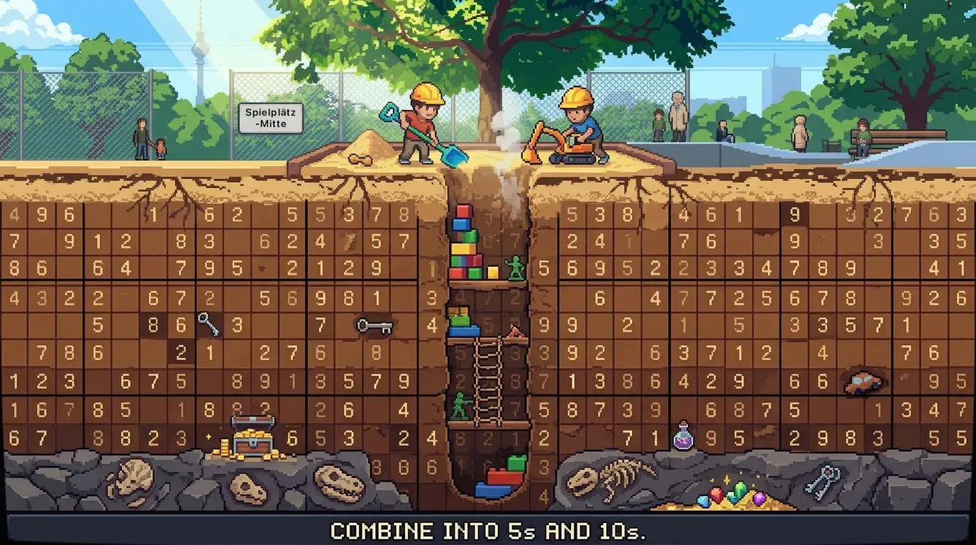 The playground dig